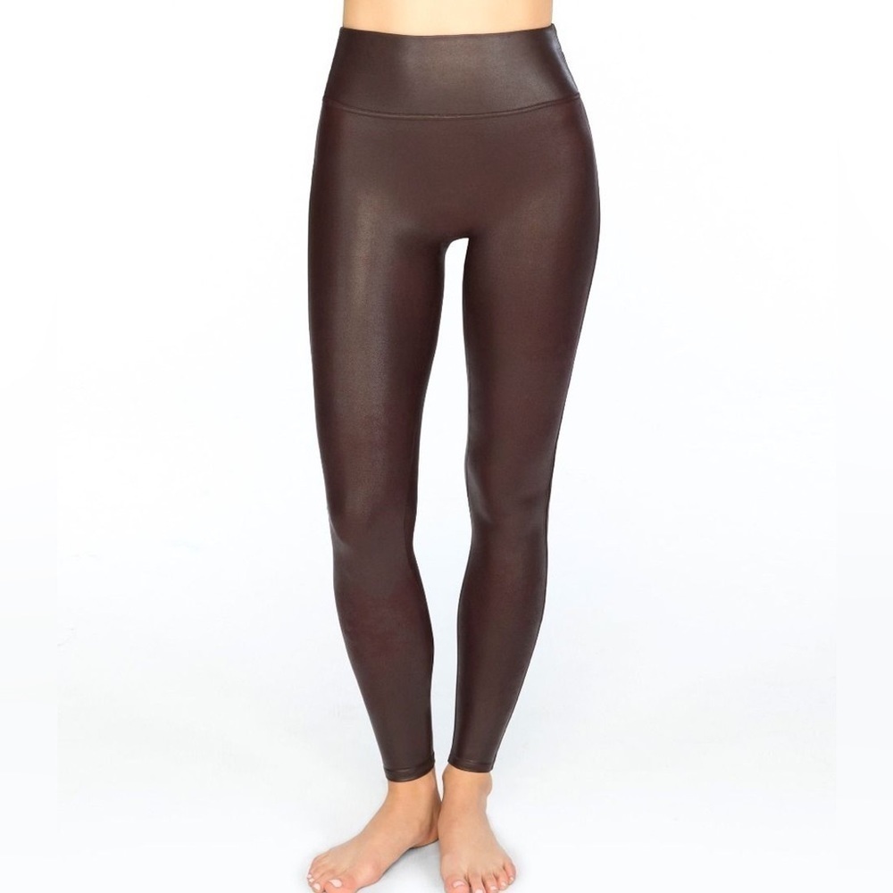 SPANX Faux Leather Leggings